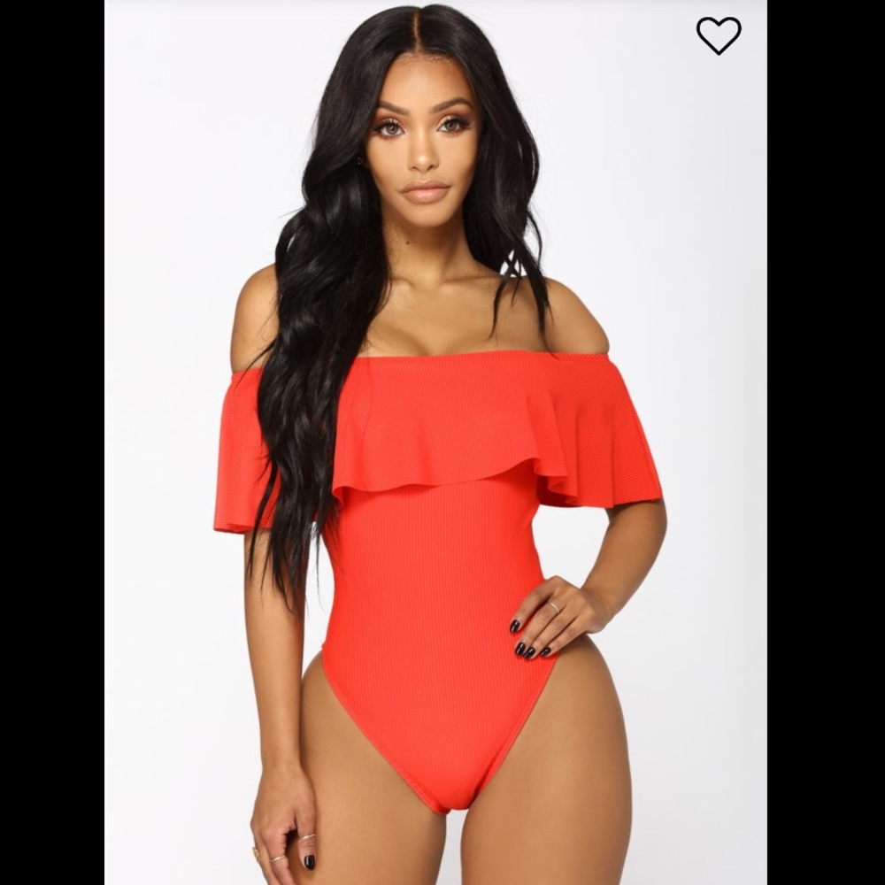 Fashion Nova Flounce With It Swimsuit